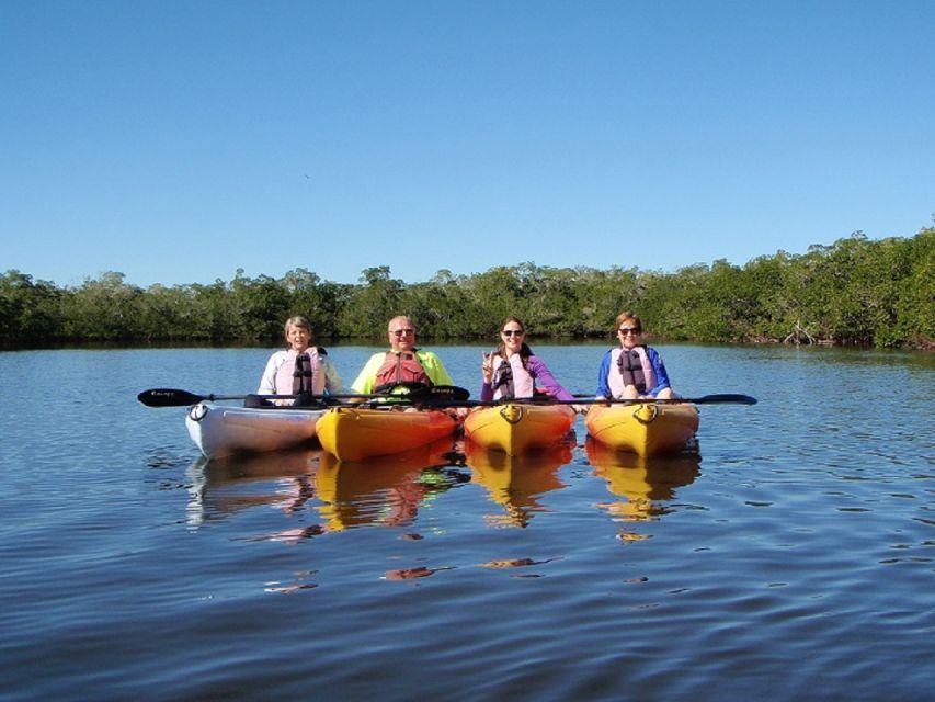 Fort Myers: Guided Sunset Kayaking Tour Through Pelican Bay - Booking Information