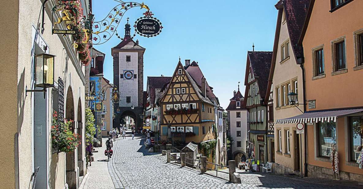 Frankfurt to Rothenburg Private Tour by Public Transport - Tour Highlights