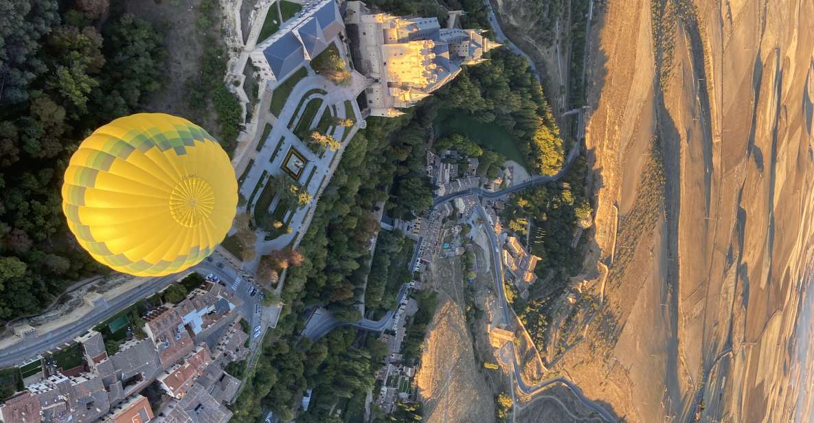 From Madrid: Hot Air Balloon Over Segovia With Transfer - Highlight Landmarks Visible During the Flight