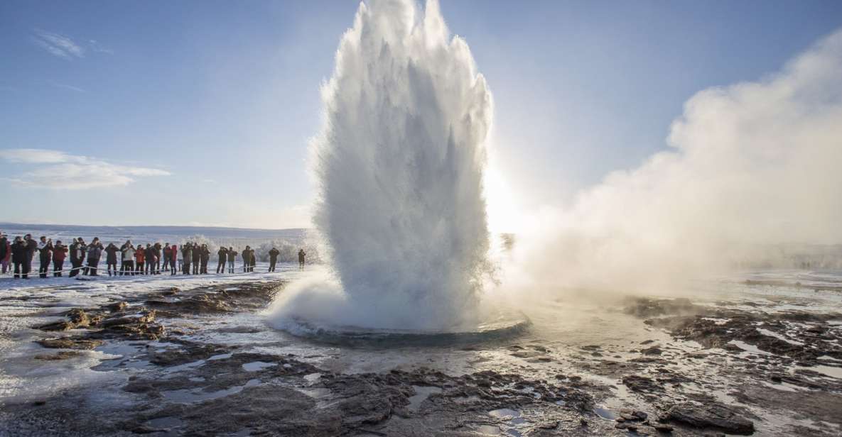 From Reykjavik: Golden Circle, Bruarfoss & Kerid Crater - Sapphire Gem of Bruarfoss Waterfall