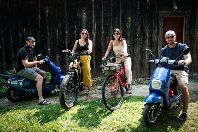 Full-Day NOTL Scooter or E-Bike Wine & Cider Tour - Included in Tour