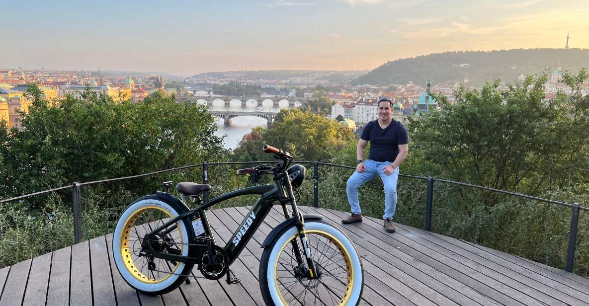 Grand City Tour of Prague on Stylish Retro Styled E-Bike - Itinerary Highlights