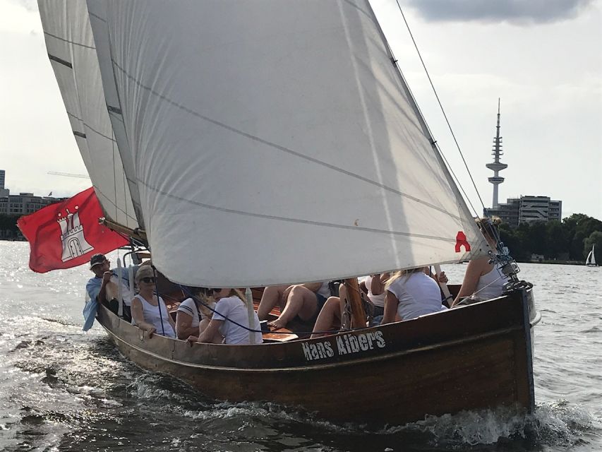 Hamburg: Alster River Cruise on a 2-Masted Sailboat - Experience Highlights