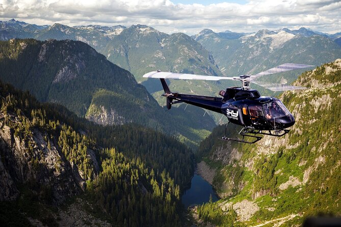 Helicopter Tours of BCs Backcountry (Depart YPK) - Meeting and Pickup