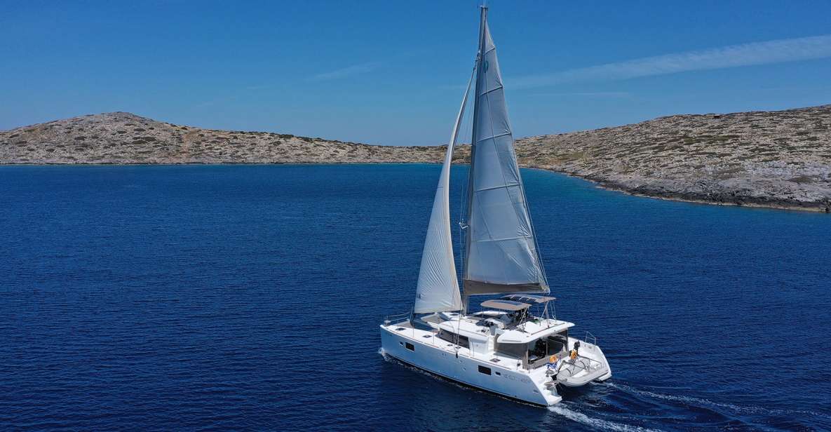 Hersonissos: Private Catamaran to Dia Island With Meal - Itinerary and Activities