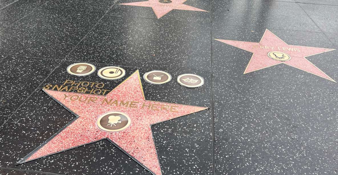 Hollywood: Get Your Own Star on the Walk of Fame Experience - Booking Information