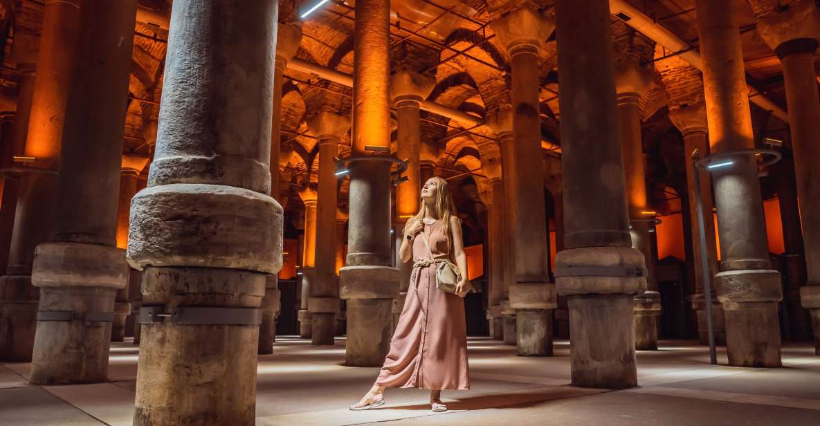 Istanbul: Basilica Cistern Walking Tour With Entry Ticket - Highlights of the Cistern