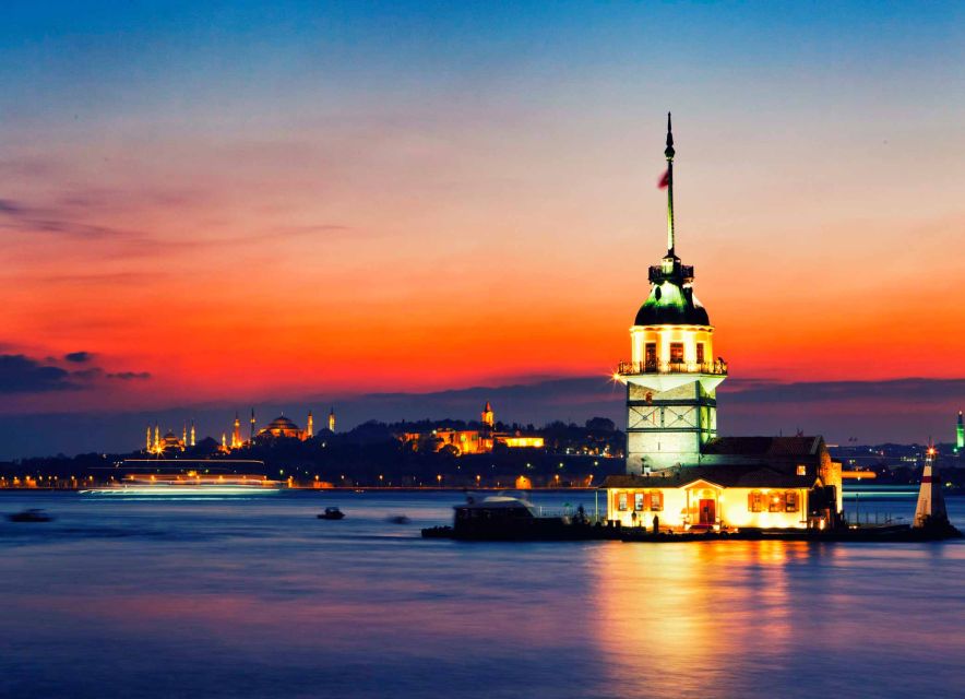 Istanbul: Bosphorus and Golden Horn River Sunset Cruise - Admiring the Palaces