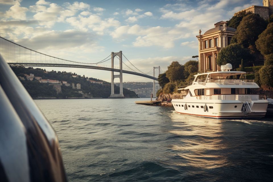 Istanbul Bosphorus Private Yacht Tour (VIP Experience) - Cruise Along the Bosphorus