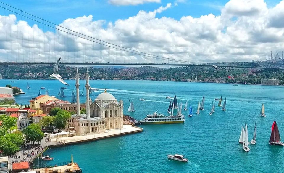 Istanbul: Highlights of Two Continents, Coach & Cruise Tour - Bosphorus Cruise Highlights