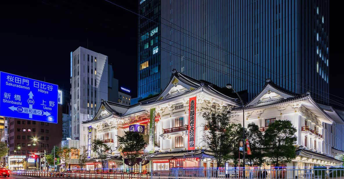 Japanese Traditional Performing Kabuki & Ginza Walking Tour - Booking Information