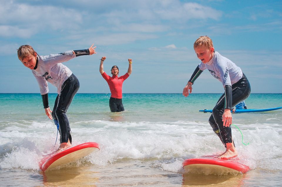 Kids & Family Surf Course at Fuerteventuras Endless Beaches - Surf Instruction Approach