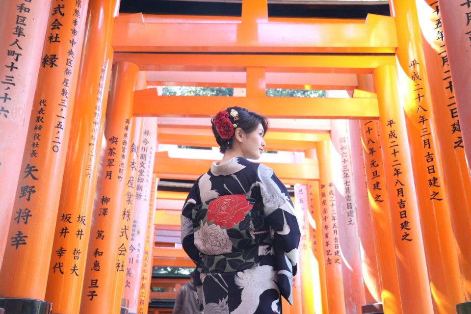 Kyoto: Traditional Kimono Rental With Seasonal Kimono - Kimono Options and Accessories