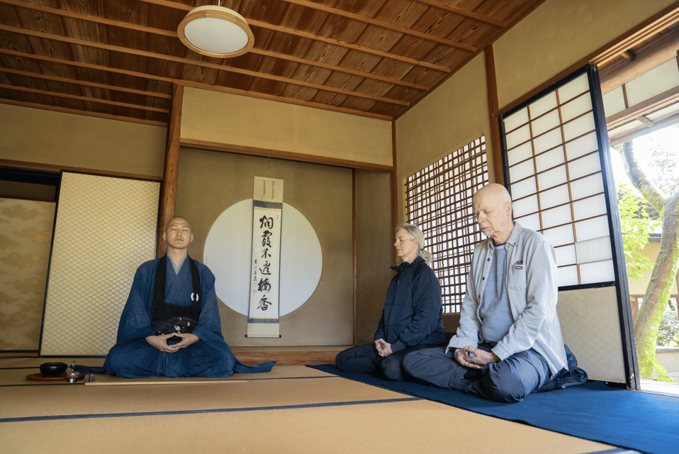 Kyoto: Zen Meditation at a Private Temple With a Monk - Meditation Practice