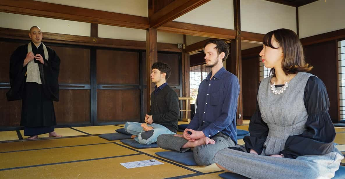 Kyoto Zen Meditation & Garden Tour at a Zen Temple W/ Lunch - Itinerary