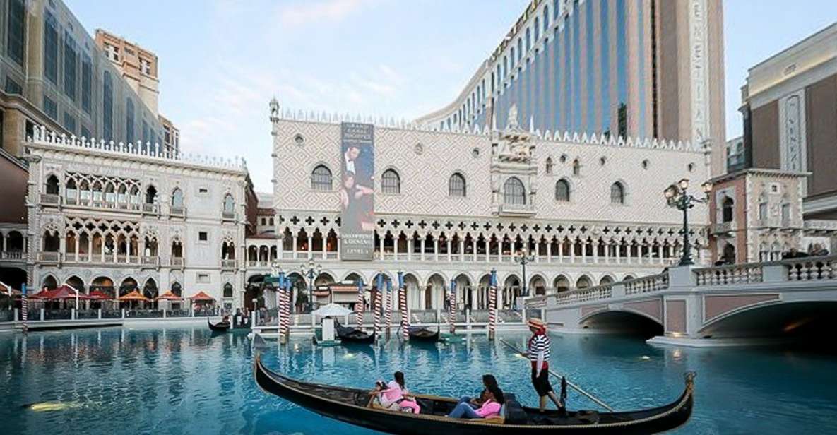 Las Vegas: Entry to Madame Tussauds With a Gondola Cruise - Interactive Displays and Photo Opportunities