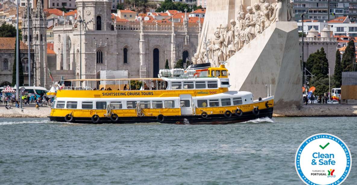 Lisbon: Tagus River Yellow Boat Cruise - Cruise Experience