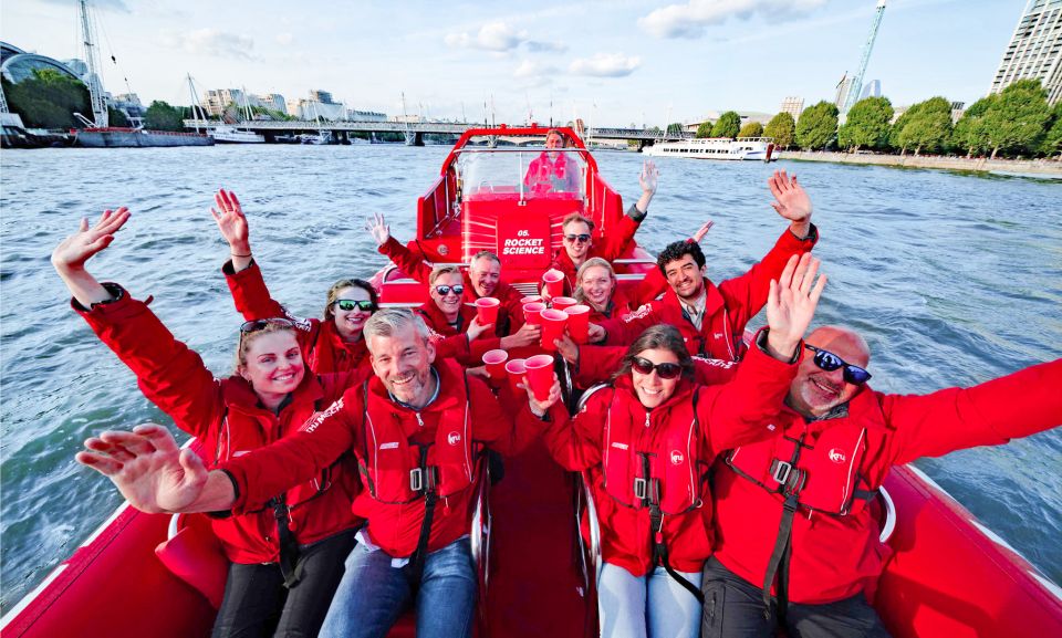 London: Thames Sunset Speedboat Experience With Drink - Stunning London Skyline Views