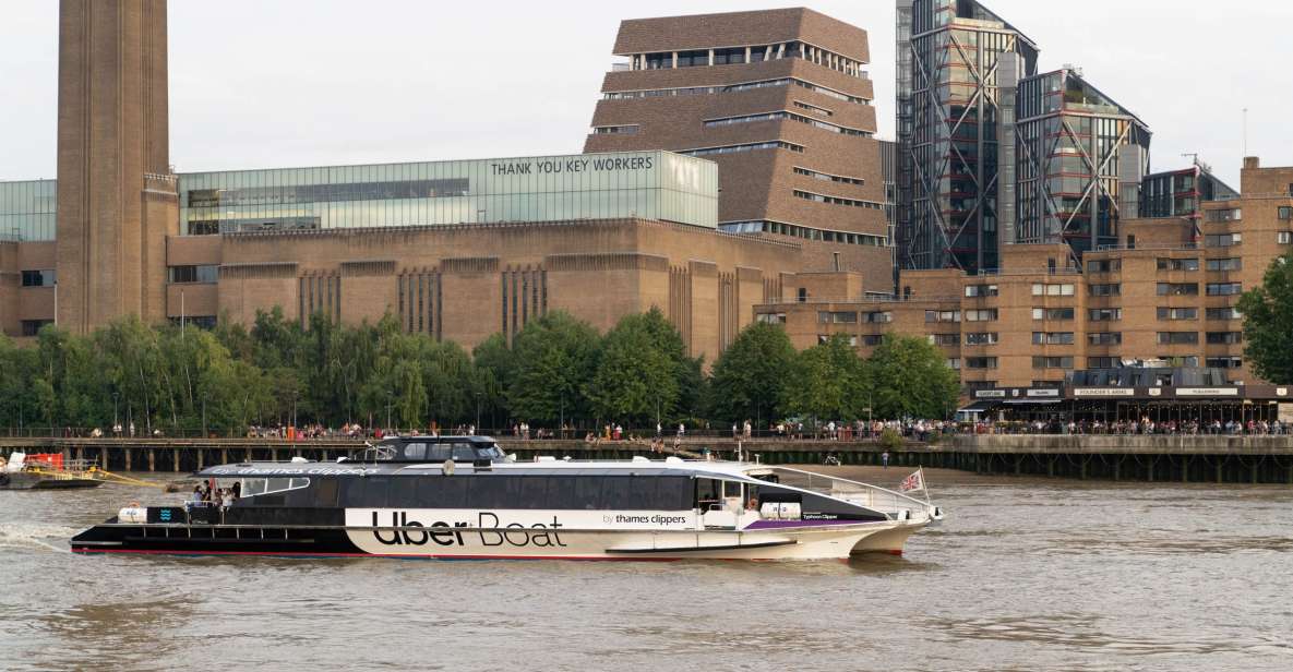 London: Uber Boat Single Trip and London Cable Car - London Cable Car