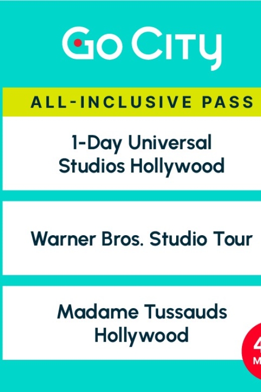 Los Angeles: All-Inclusive Pass Including Universal Studios - Attractions Included in the Pass