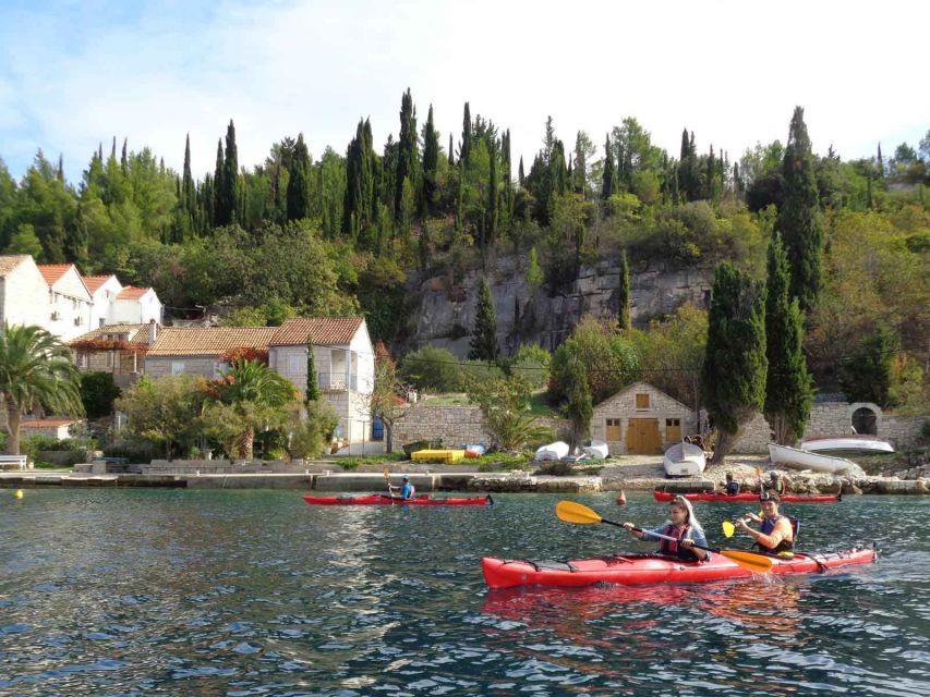 Lumbarda: Half-Day Kayaking and History With Wine Delight - Pricing and Duration