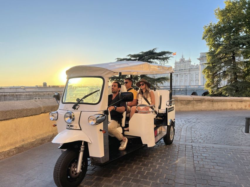 Madrid: City Highlights Private Tuk-Tuk Tour W/ Audio Guide - Tour Pricing