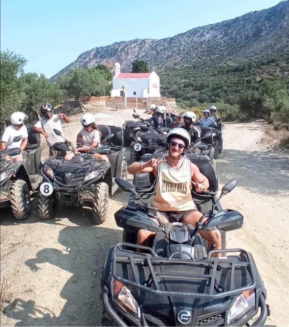 Malia: Off-Road Quad Safari Tour With Lunch and Transfers - Itinerary Highlights