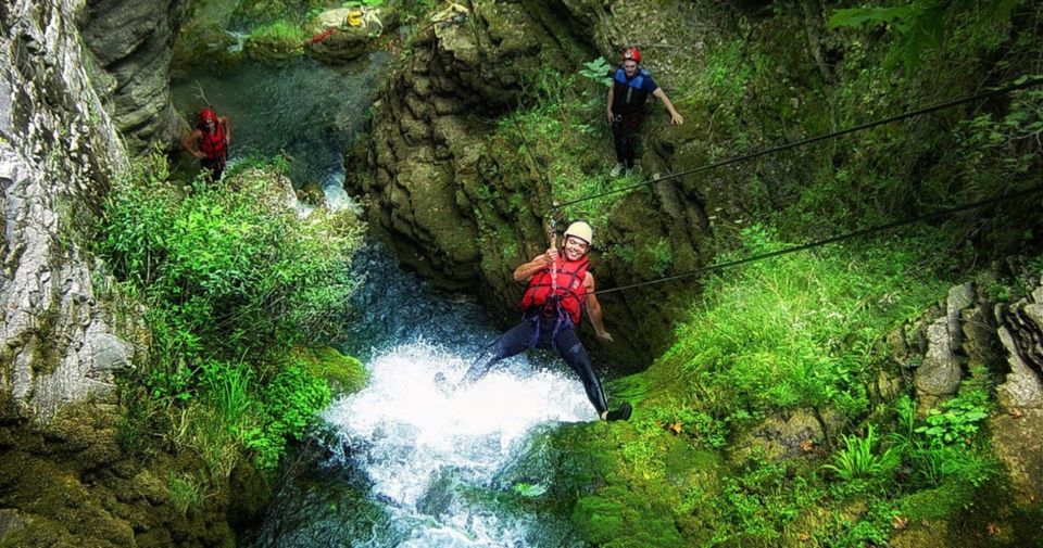 Megalo Papingo: Canyoning With Rappel Section B - Itinerary and Experience