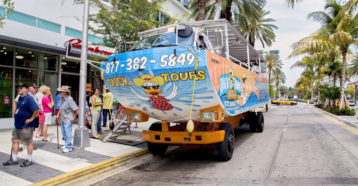 Miami: Duck Tour of Miami and South Beach - Experience Highlights