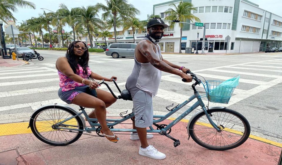 Miami: South Beach Tandem Bike Rental - Bike Rental Details