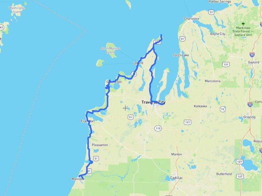 Michigan Lakeshore, M-22: Self-Guided Audio Driving Tour - Tour Highlights