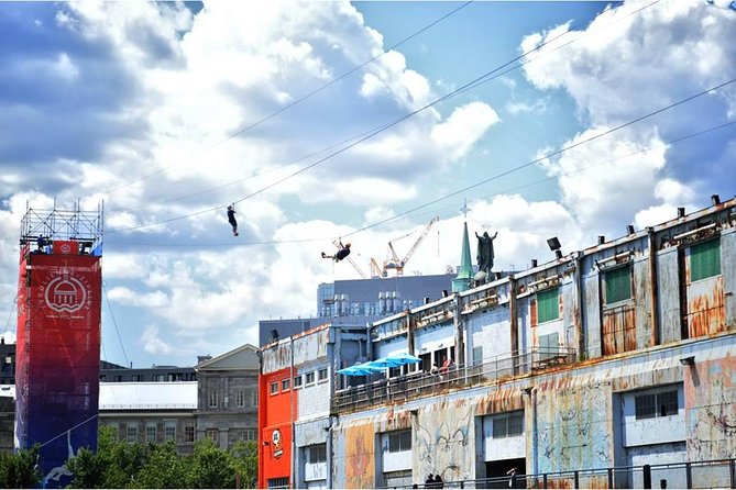 Montreal Zipline Adventure - Sailing Across 1200 Feet of Zipline