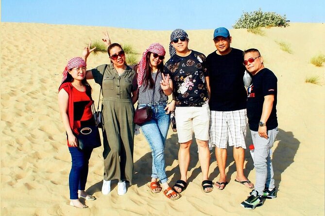 Morning Dubai Desert Safari - Camel Rides, Quad Bikes, Dune Buggies,Dune Bashing - Sandboarding Fun