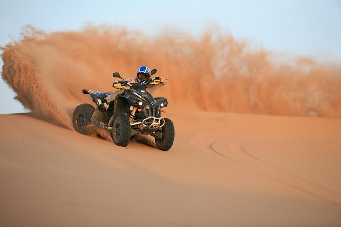 Morning Dubai Red Dune Safari, Quad Bike (ATV), Sand Boarding and Camel Ride - Inclusions