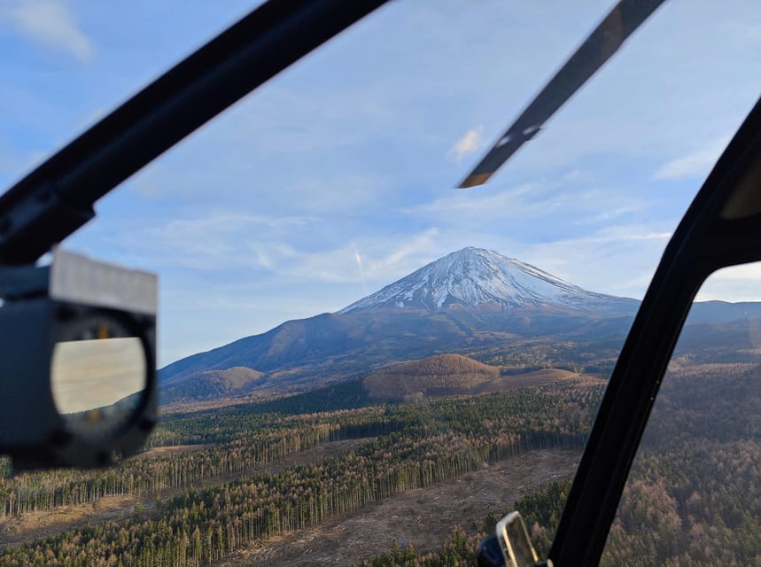 Mt.Fuji Helicopter Tour - Flight Details