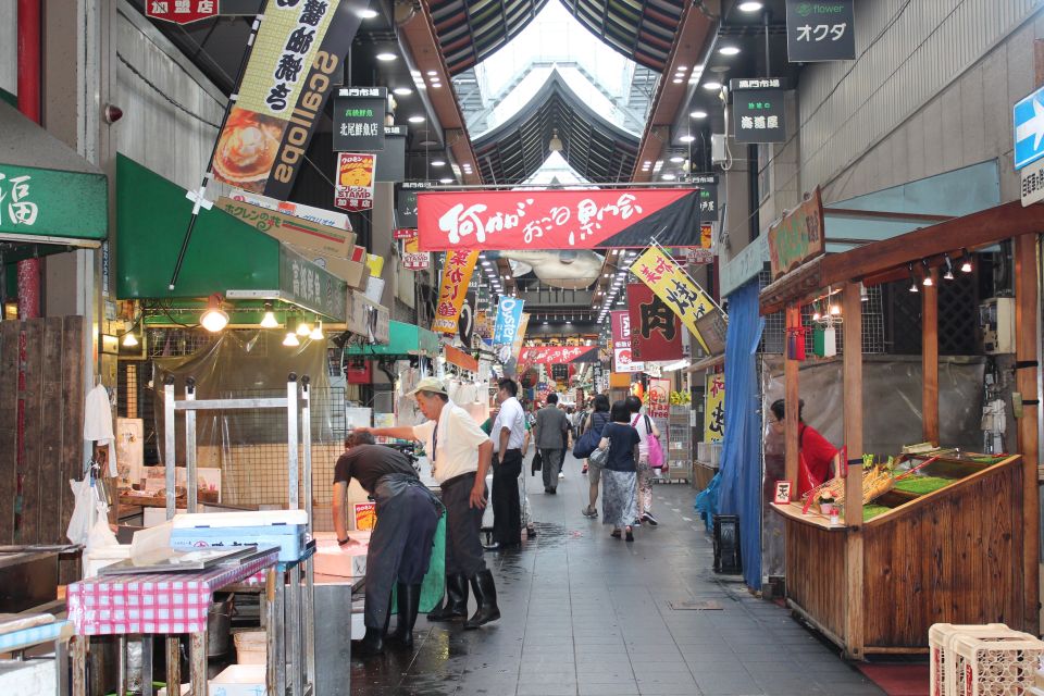 Osaka: Kuromon Market Food Tour With Tastings - Market Experience