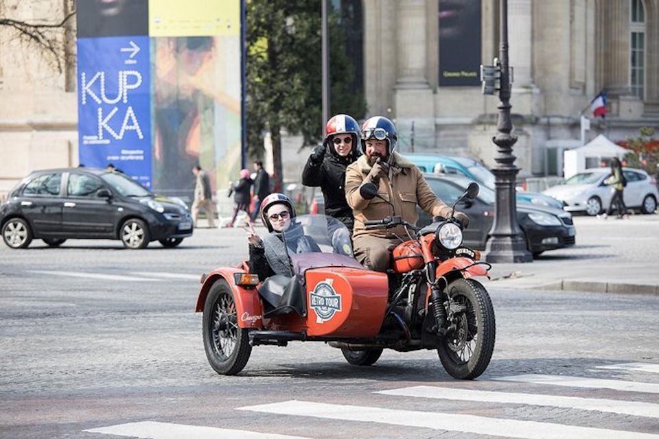 Paris Premium & Private Highlights City Tour on Sidecar - Private and Local Guide Anecdotes