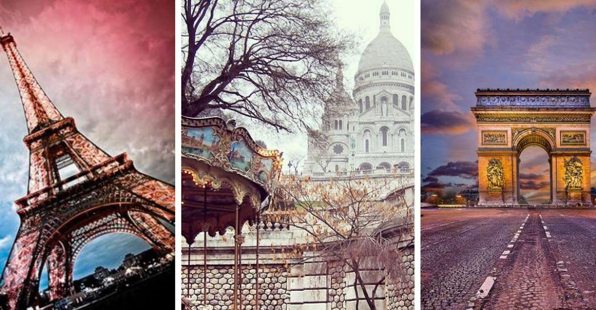 Paris: Private City Tour 1 to 3 Persons - Pickup and Drop-off