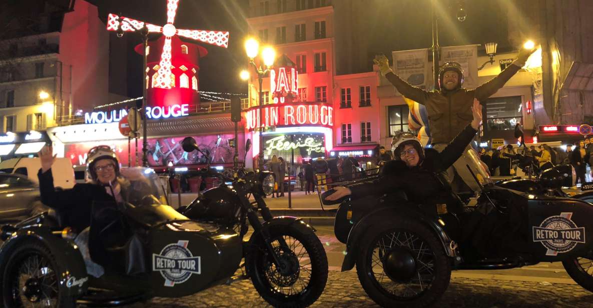 Paris: Romantic Sidecar Tour by Night With Champagne - Sipping Champagne Amidst Iconic Landmarks