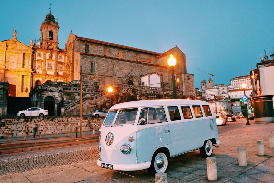 Porto: Guided Tour-Full City & Surroundings-in a 60´s Vw Van - Iconic VW Bus Experience