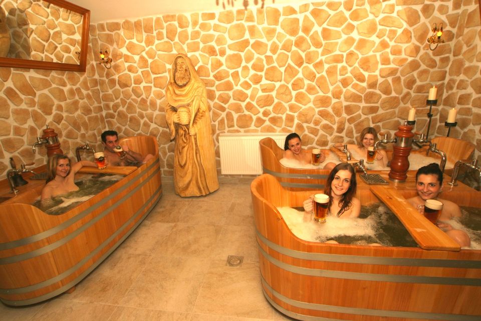 Prague: Beer Spa Bernard With Beer and Massage Option - Spa Package Options