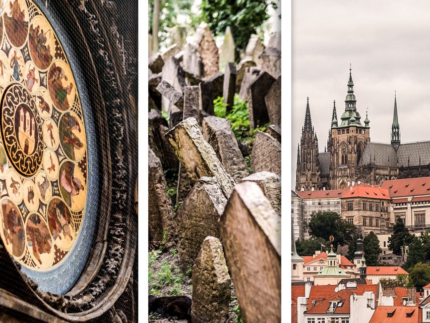 Prague: Prague Castle, Jewish Quarter, Clock Tower Admission - Attractions Included