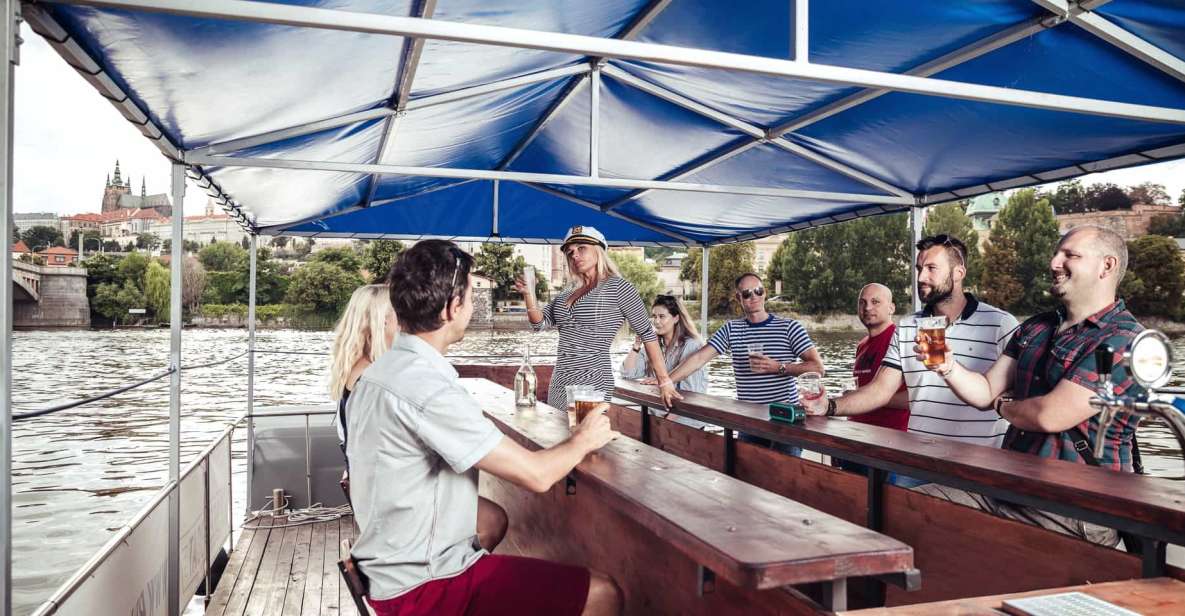 Prague: Private Cycle Boat River Tour With Beer or Prosecco - Booking Information