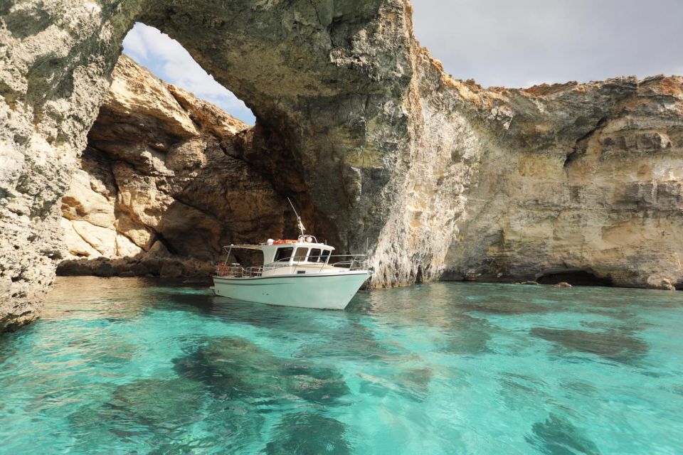 Private Boat Trips,Comino, Blue Lagoon, Crystal Lagoon& Gozo - Itinerary Highlights