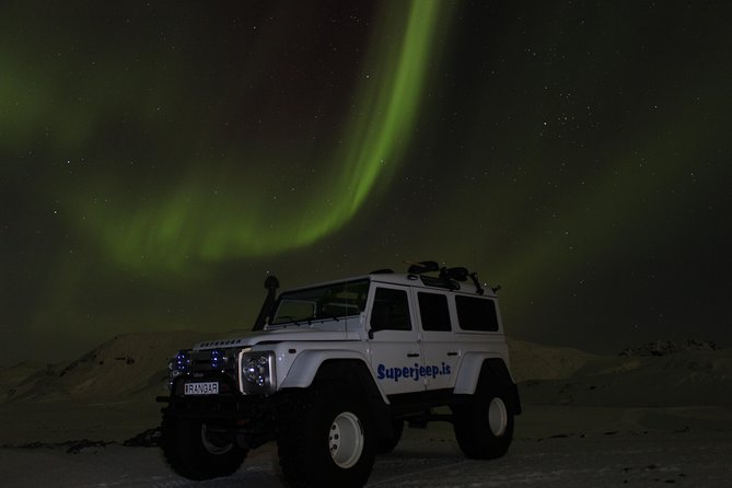 Private Superjeep Northern Lights Hunt - Meeting and End Point