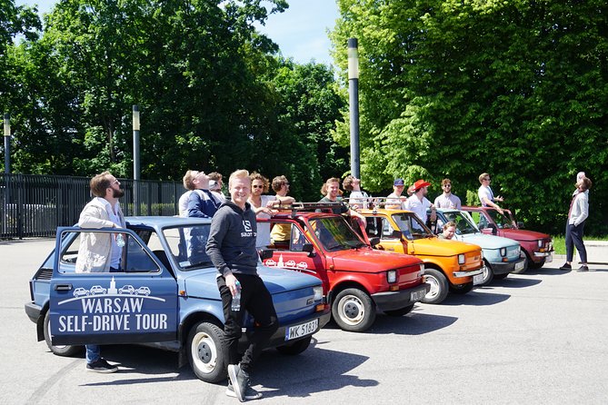 Retro Fiat Self-Drive Undisovered Tour in Warsaw - Highlights of the Tour