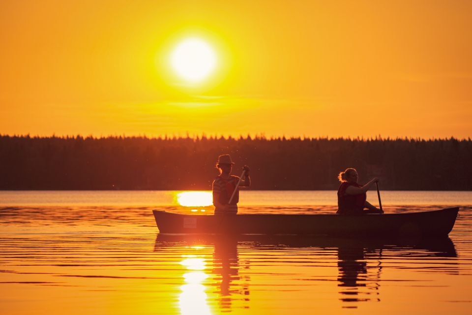 Rovaniemi: Canoeing Under the Midnight Sun - Included in the Experience