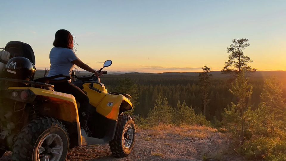 Rovaniemi: Midnight Sun, ATV Ride During The Golden Hour - Quad Biking Adventure Awaits