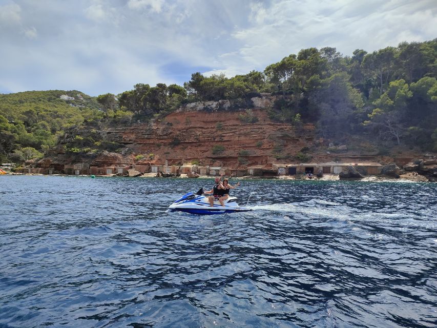 San Antonio: Cala Salada Jet Ski Tour (Price Per Jet Ski) - Itinerary and Experience