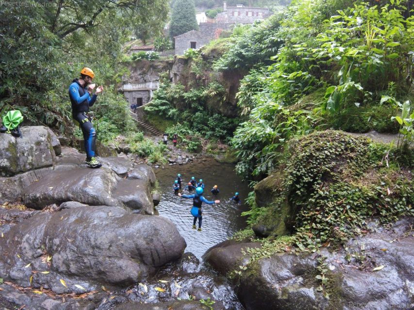 Sao Miguel: Ribeira Dos Caldeiroes Canyoning Experience - Highlights of the Experience